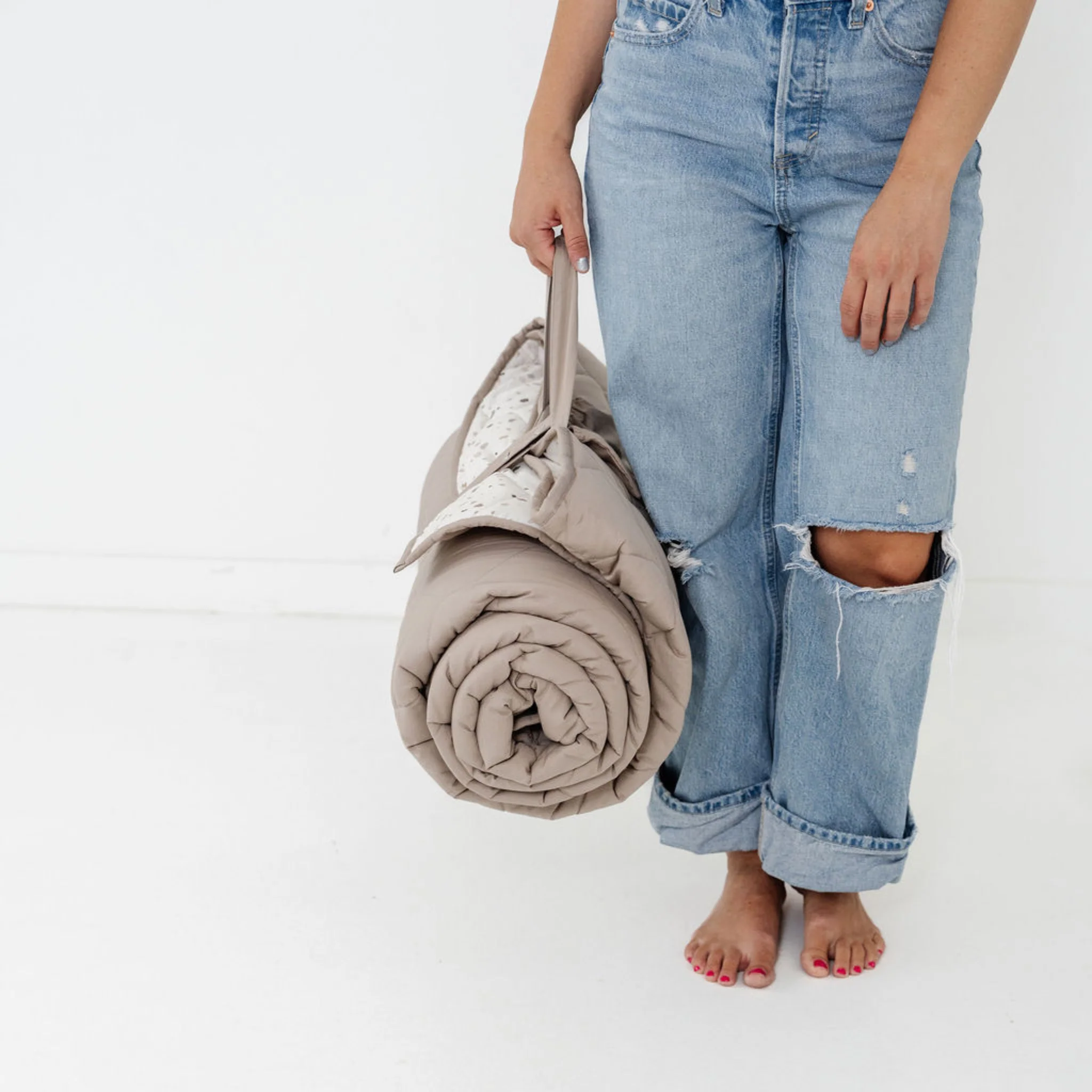 Toki Kids Terrazzo Chalk Picnic Blanket - Image 3