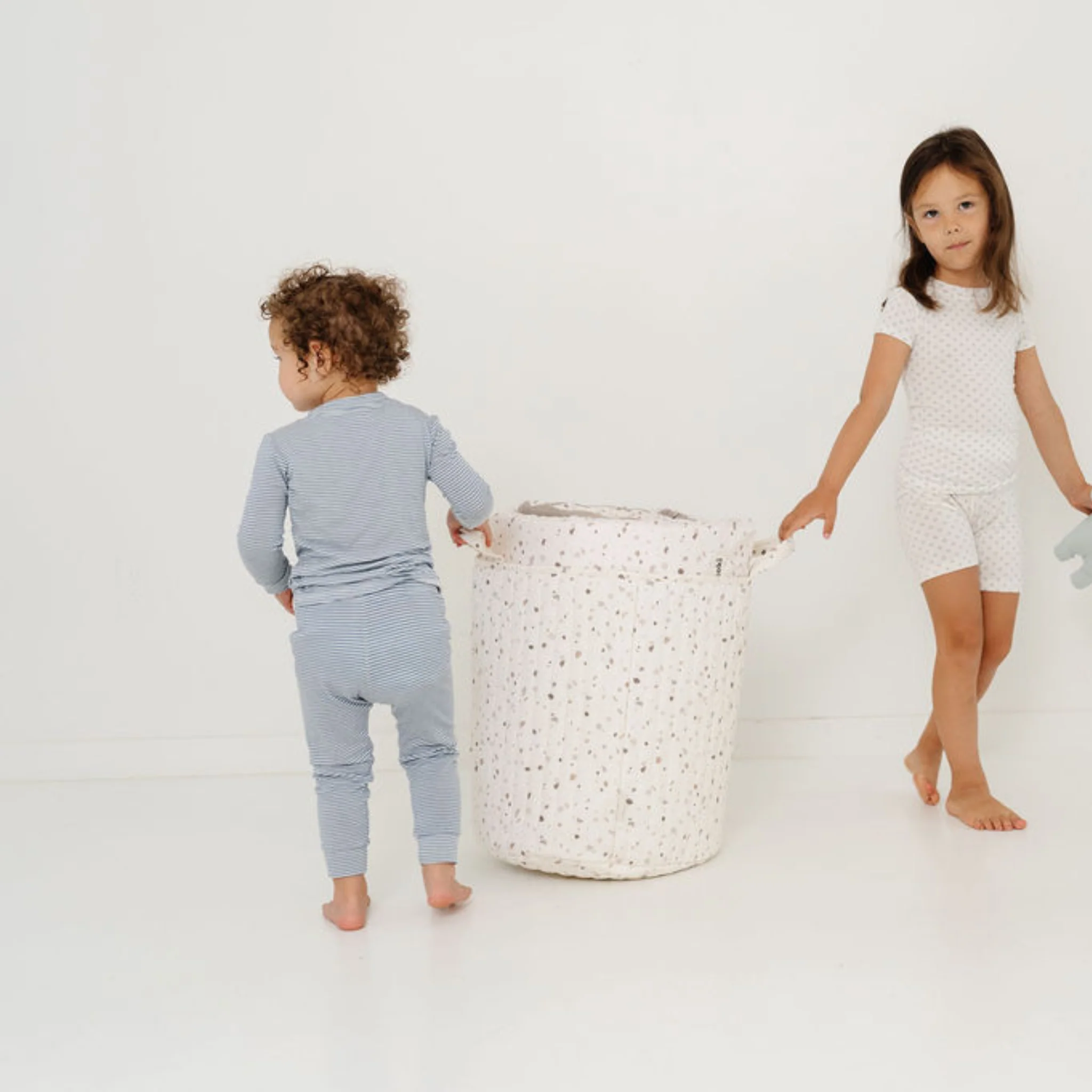 Toki Kids Terrazzo Chalk Storage Basket - Image 2