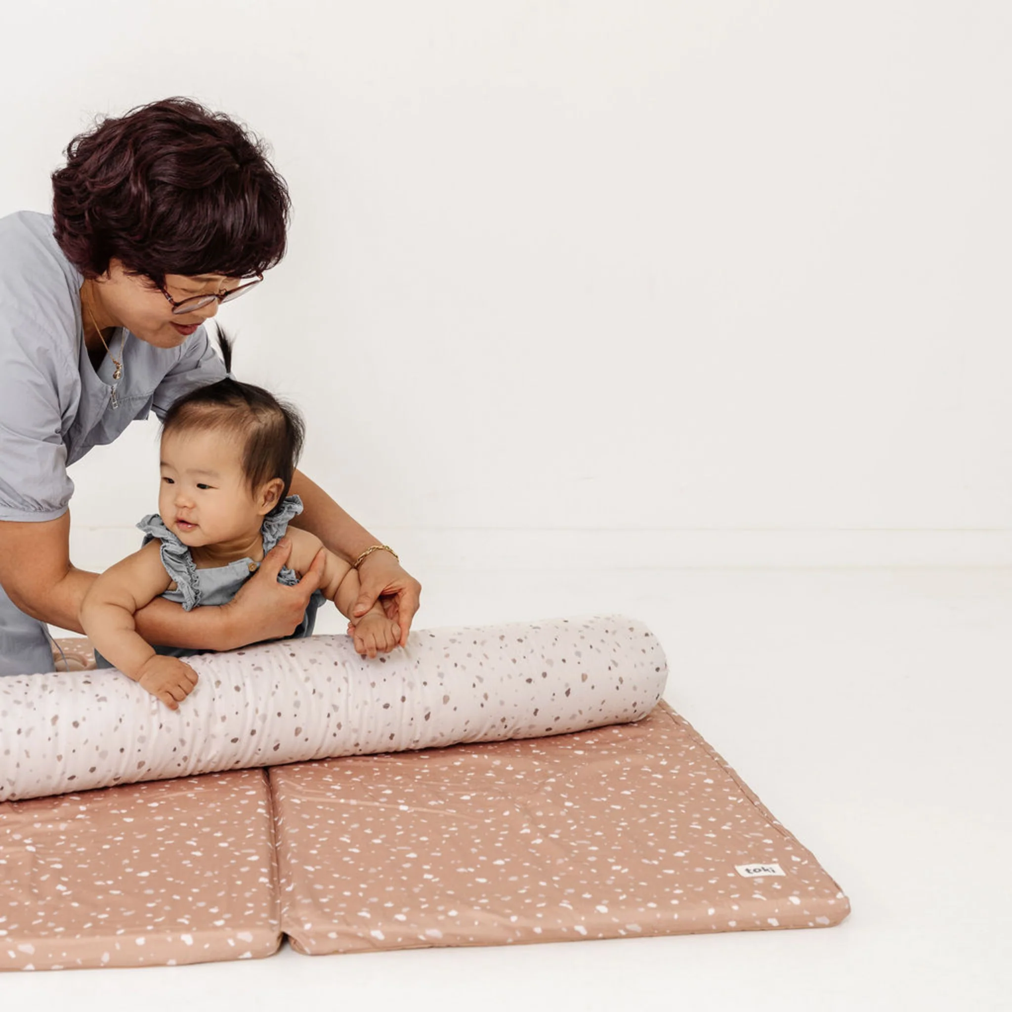 Toki Kids Terrazzo Chalk Support Pillow - Image 3