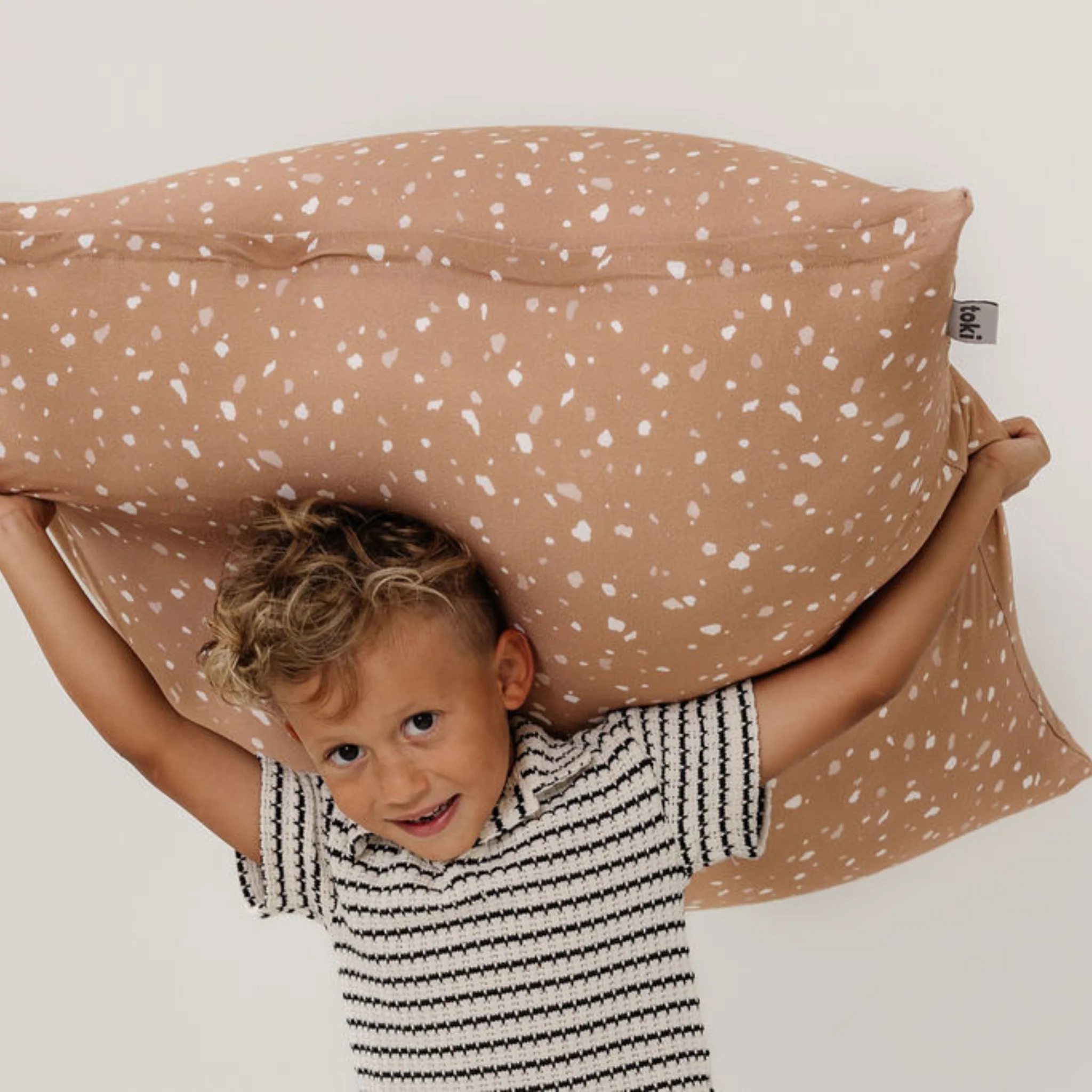 Toki Kids Terrazzo Clay Bean Bag - Image 3