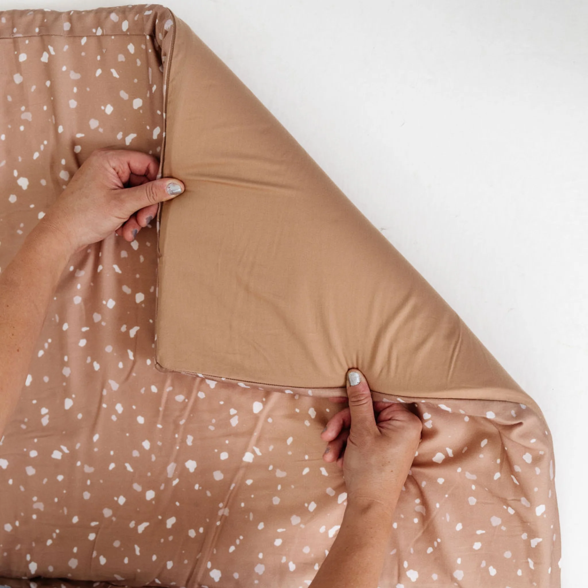 Toki Kids Terrazzo Clay Organic Cotton Mat - Image 11