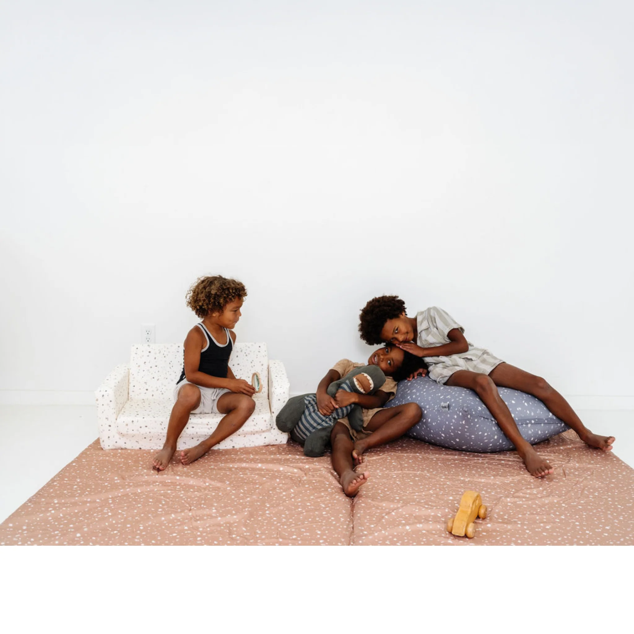 Toki Kids Terrazzo Clay Organic Cotton Mat - Image 9