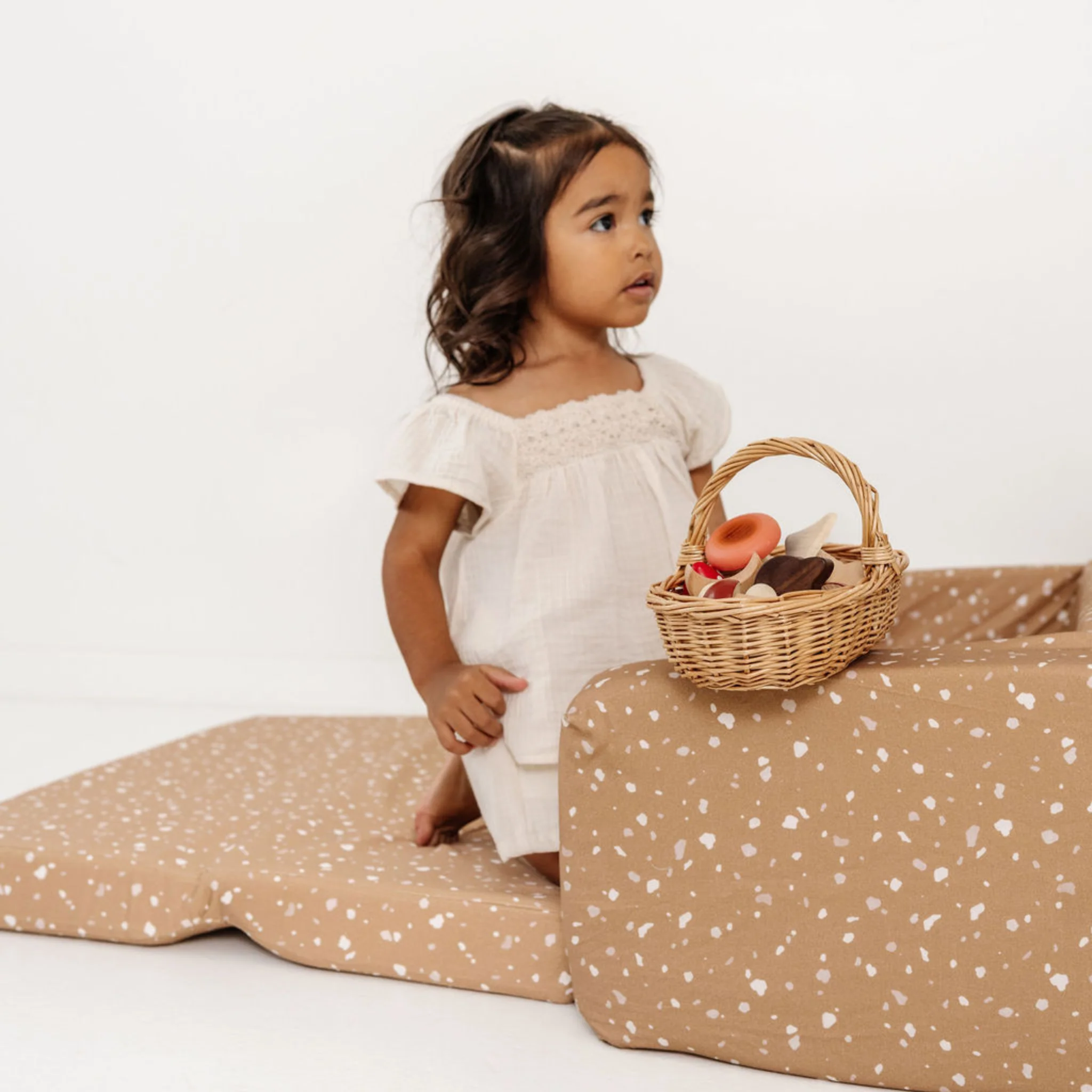 Toki Kids Terrazzo Clay Play Couch - Image 2