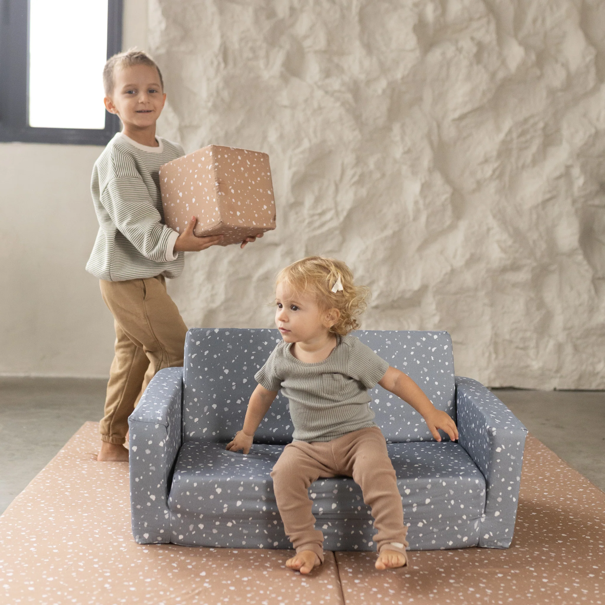 Toki Kids Terrazzo Clay Play Cube - Image 6