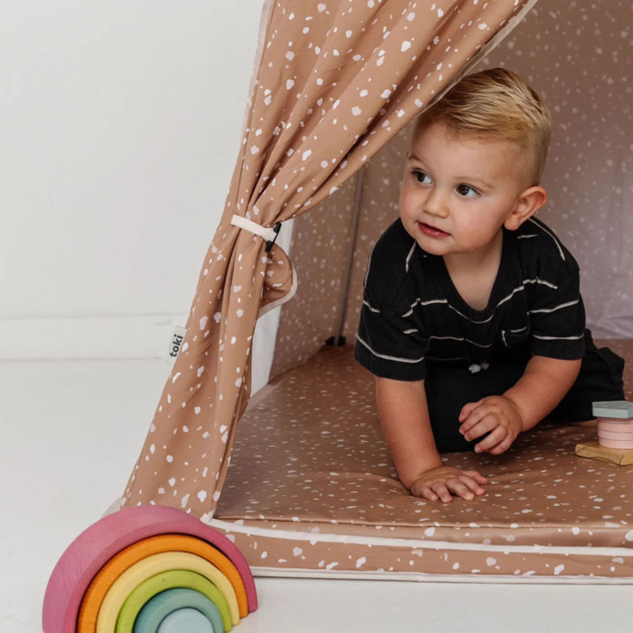 Toki Kids Terrazzo Clay Play Tent - Image 4