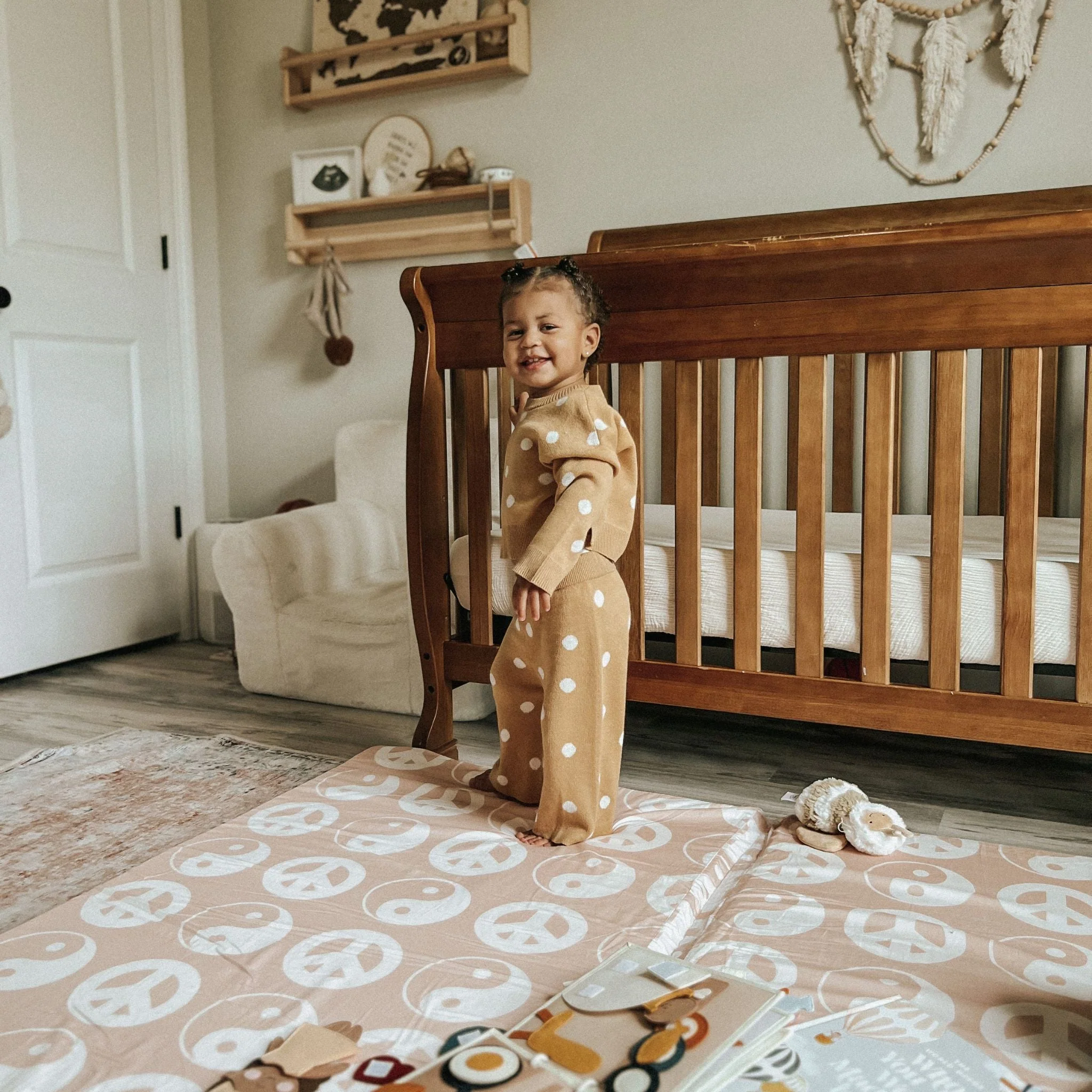 Toki Kids Yin Yang Organic Cotton Mat - Image 7