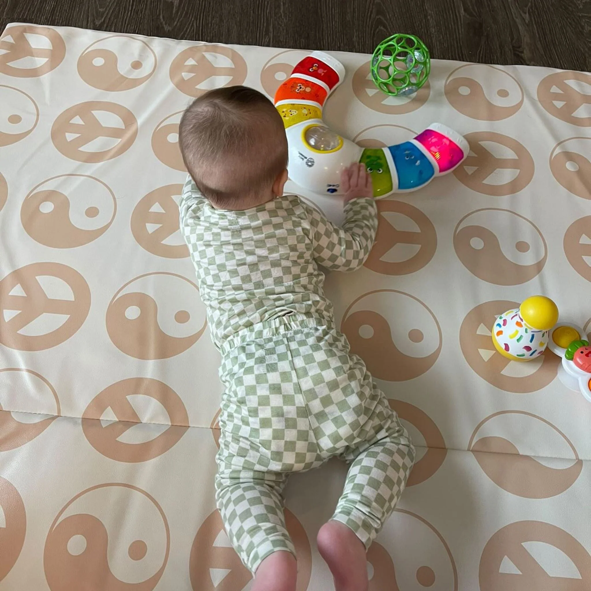 Toki Kids Yin Yang Vegan Leather Mat - Image 10