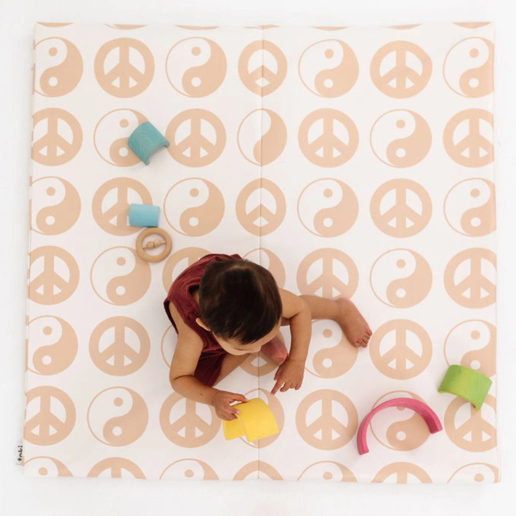 Toki Kids Yin Yang Vegan Leather Mat - Image 2
