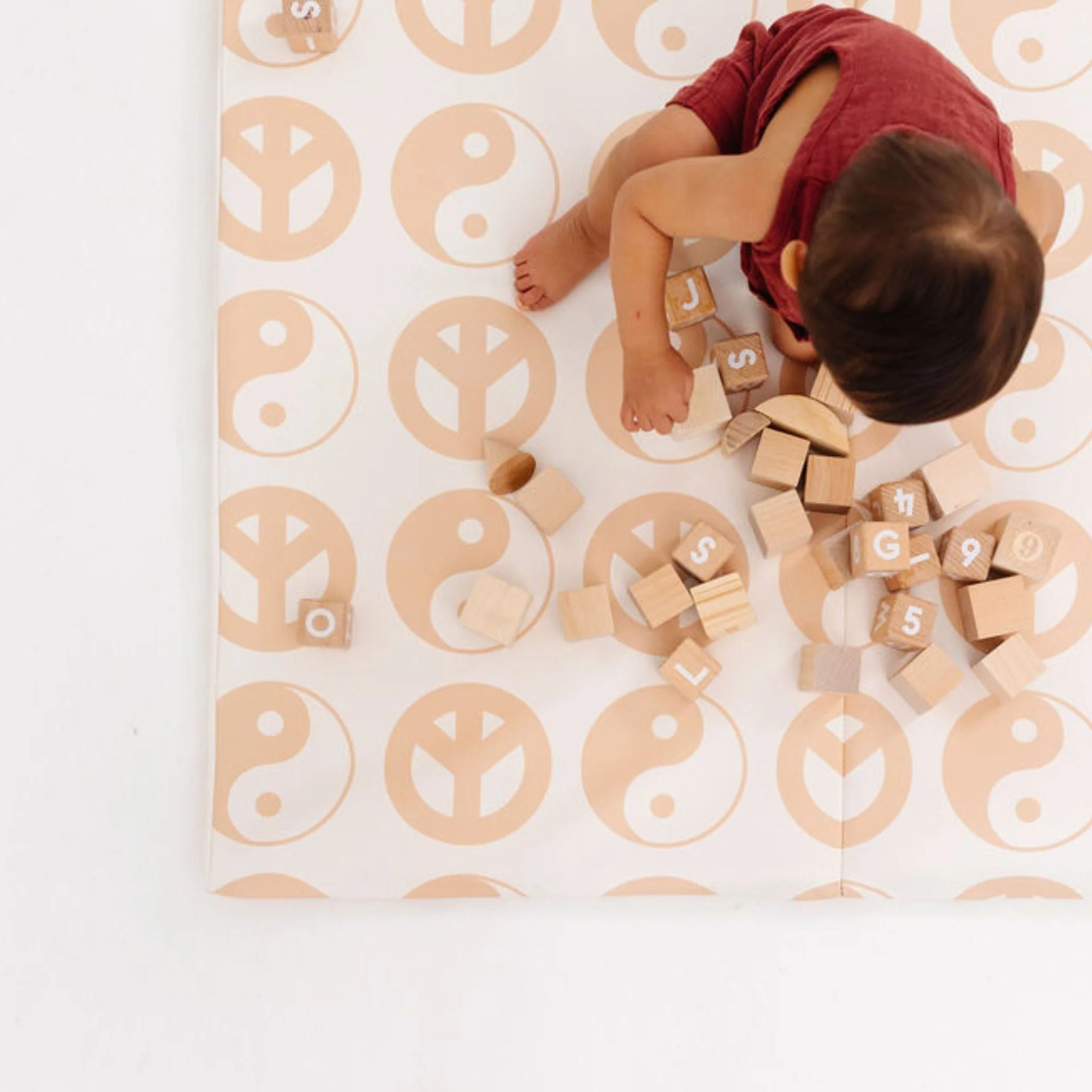 Toki Kids Yin Yang Vegan Leather Mat - Image 3