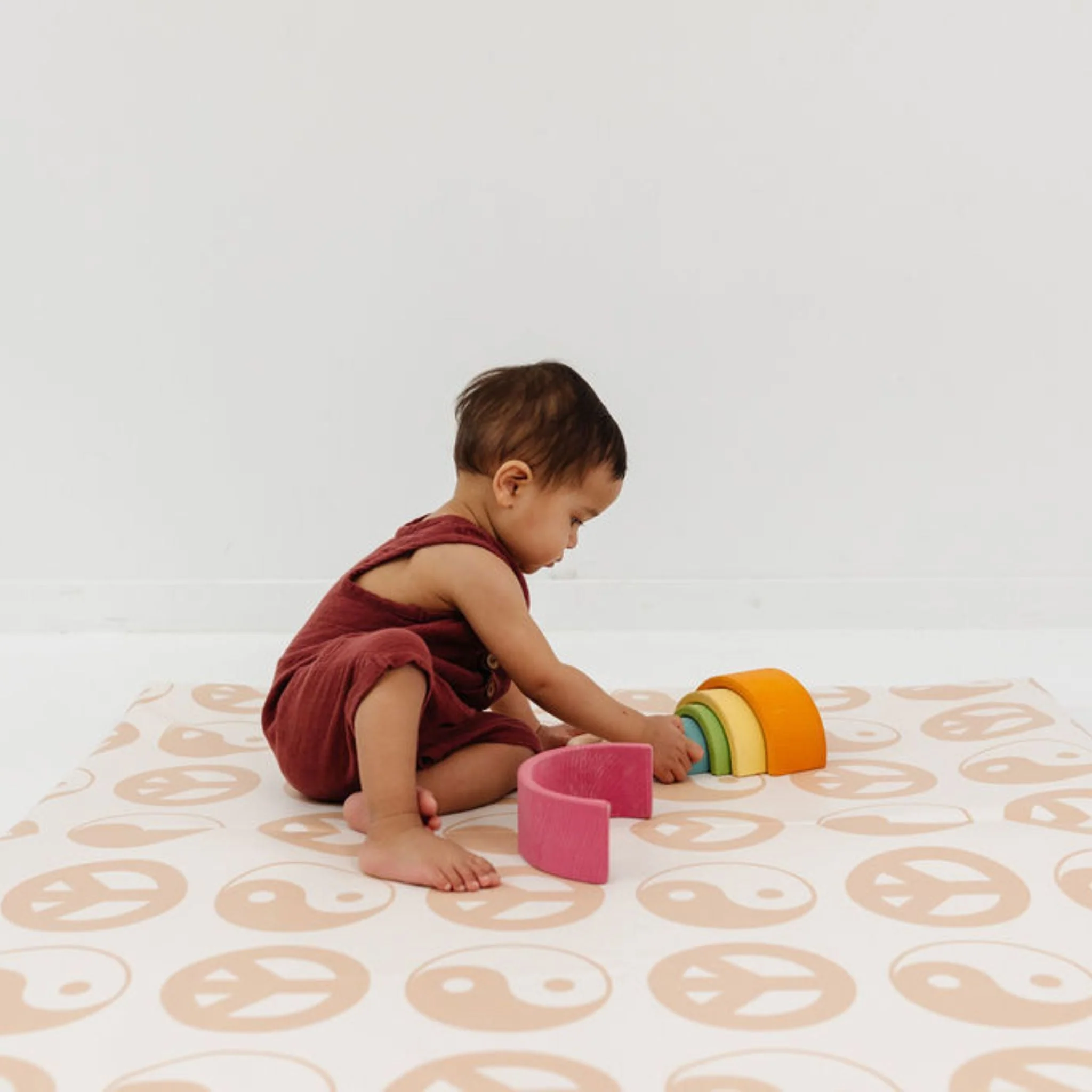 Toki Kids Yin Yang Vegan Leather Mat - Image 4