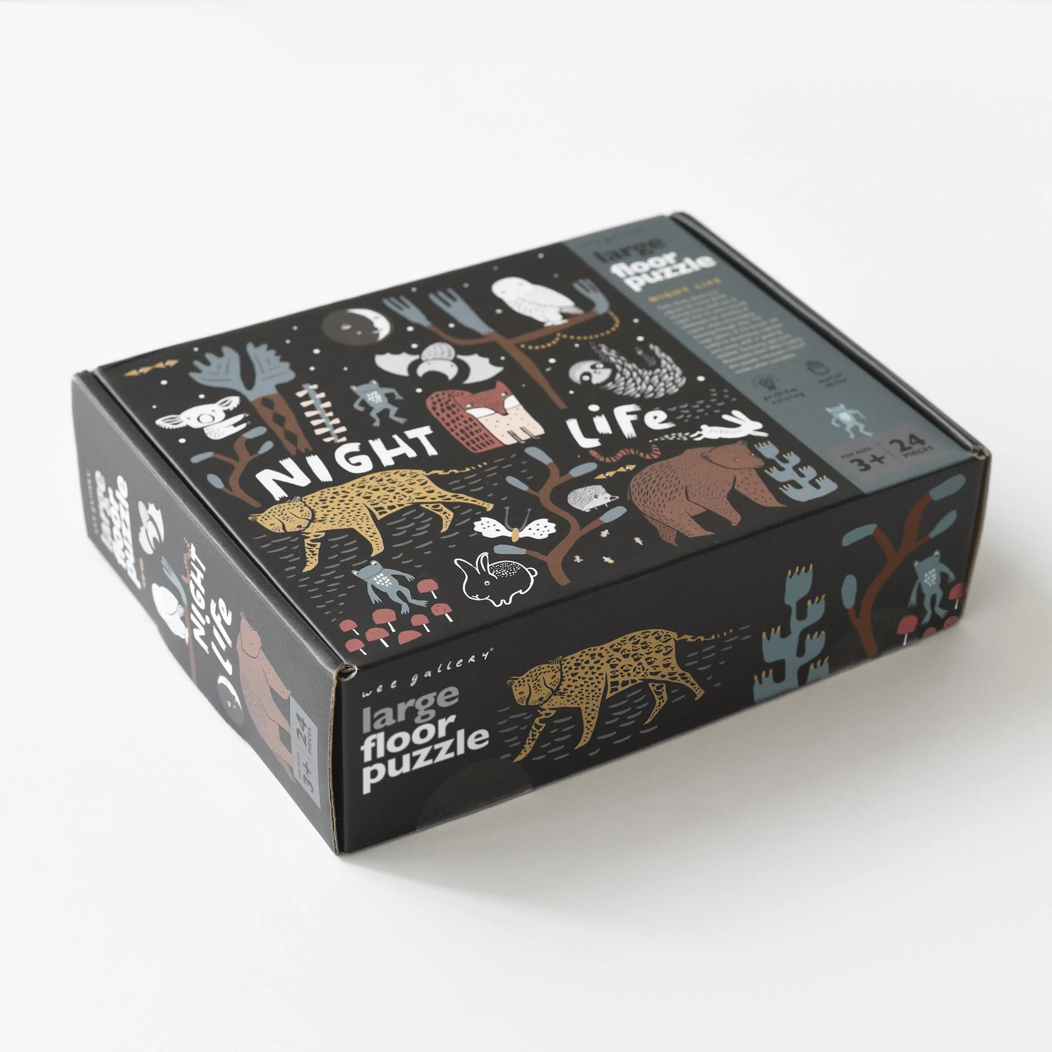 Wee Gallery Night Life Floor Puzzle - Image 9