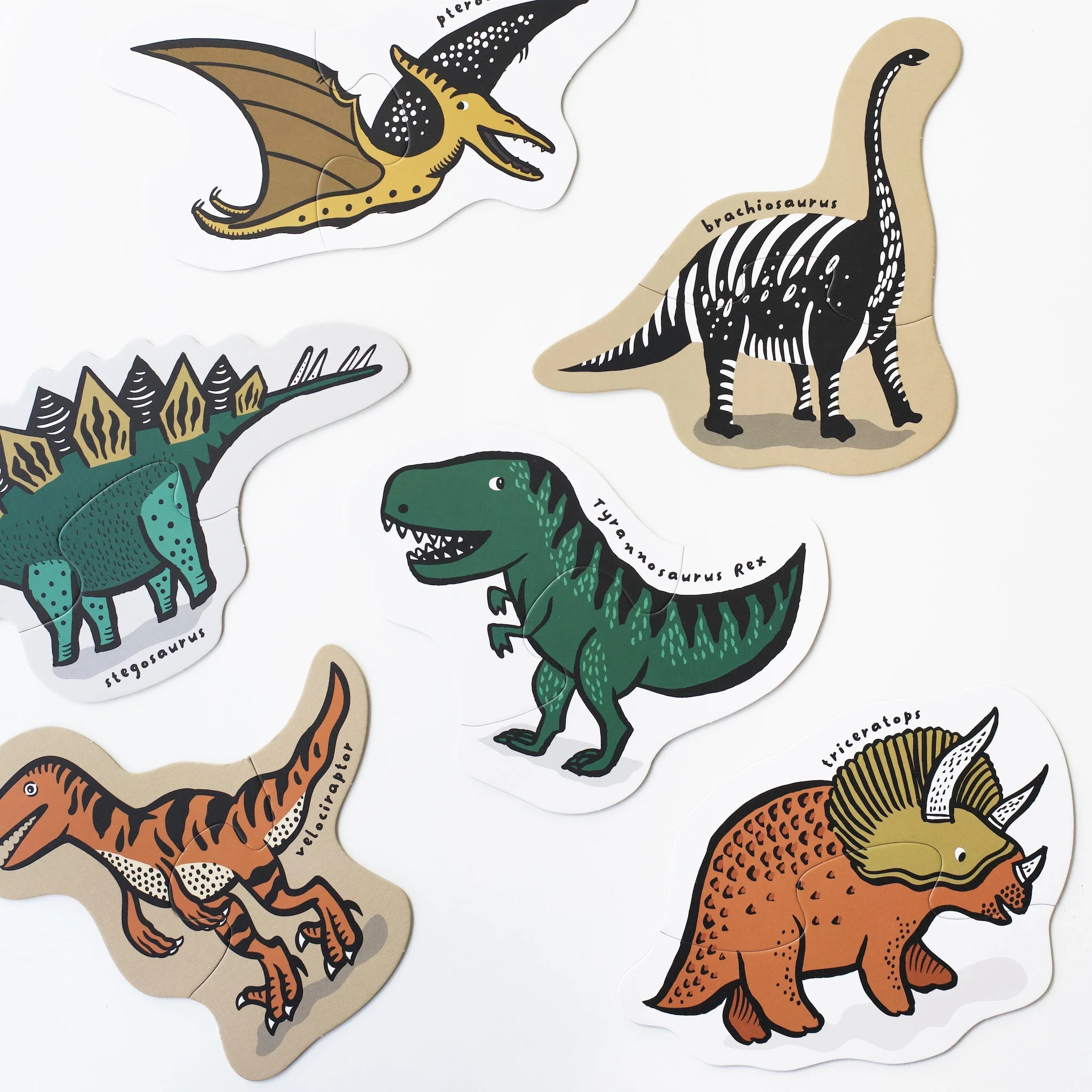 Wee Gallery Beginner Puzzles - Dinos - Image 3