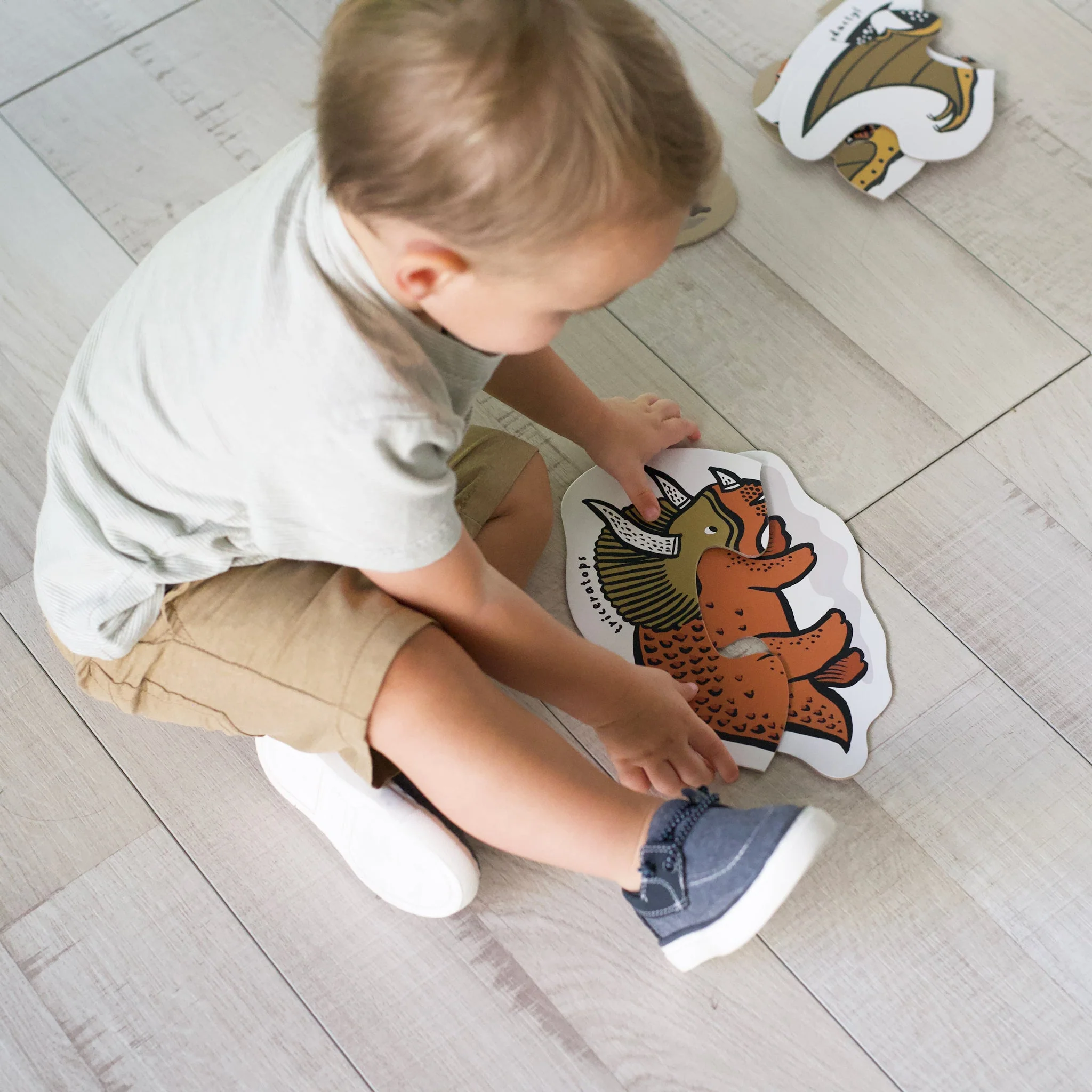 Wee Gallery Beginner Puzzles - Dinos - Image 4