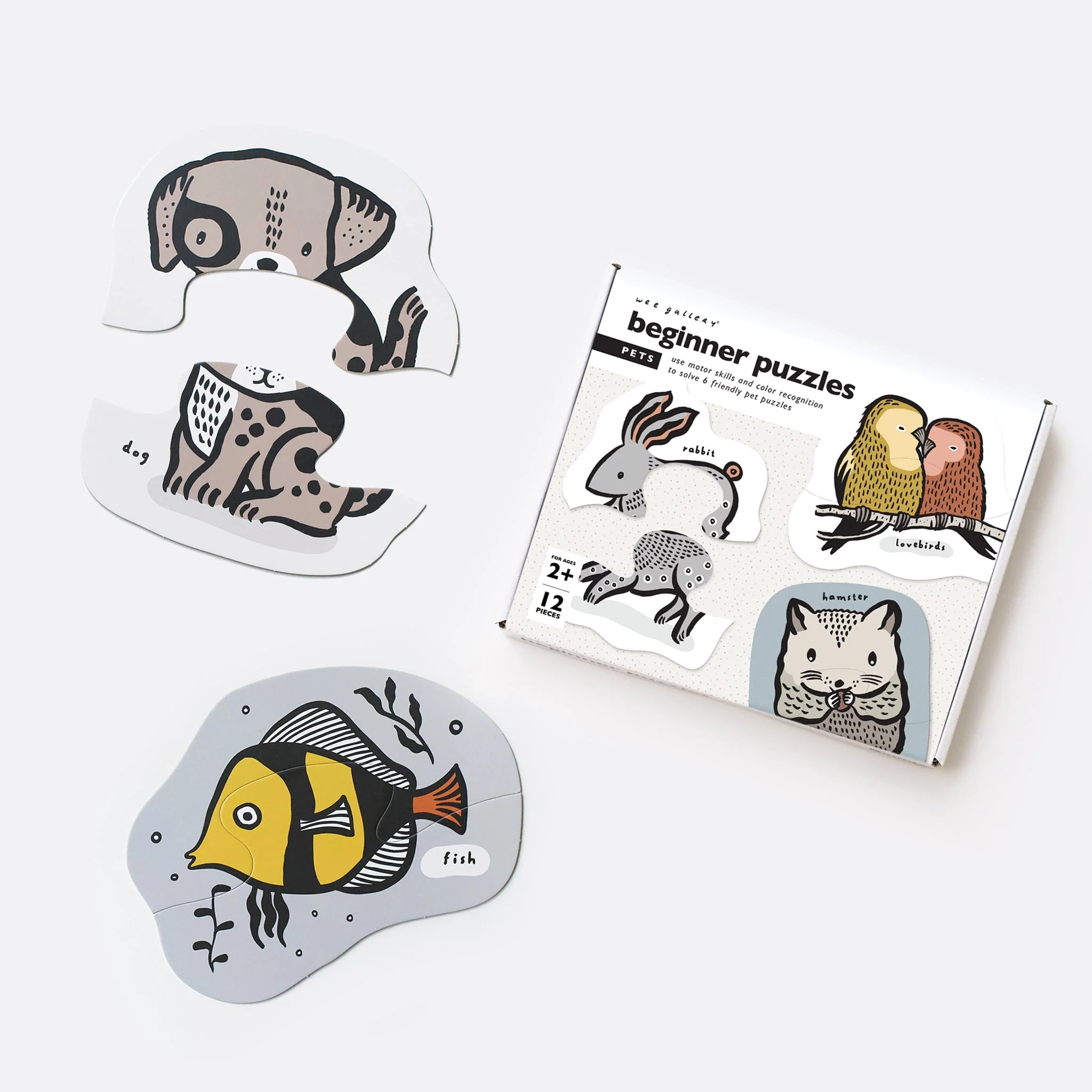 Wee Gallery Beginner Puzzles - Pets - Image 8