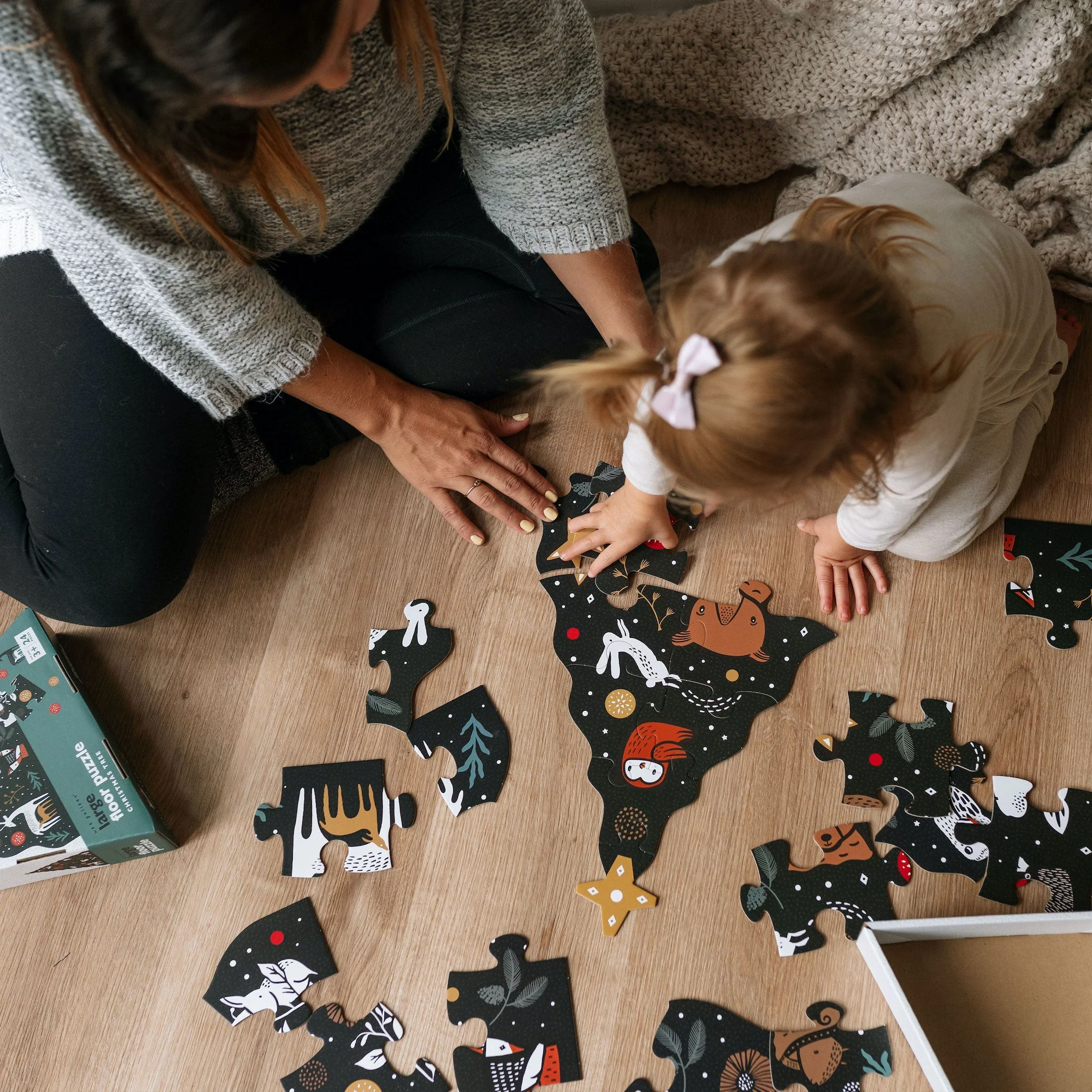 Wee Gallery Christmas Tree Floor Puzzle - Image 3