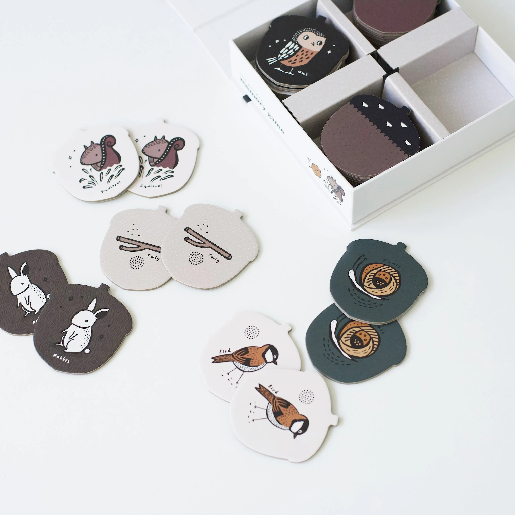 Wee Gallery Memory Game - Woodland - Image 3