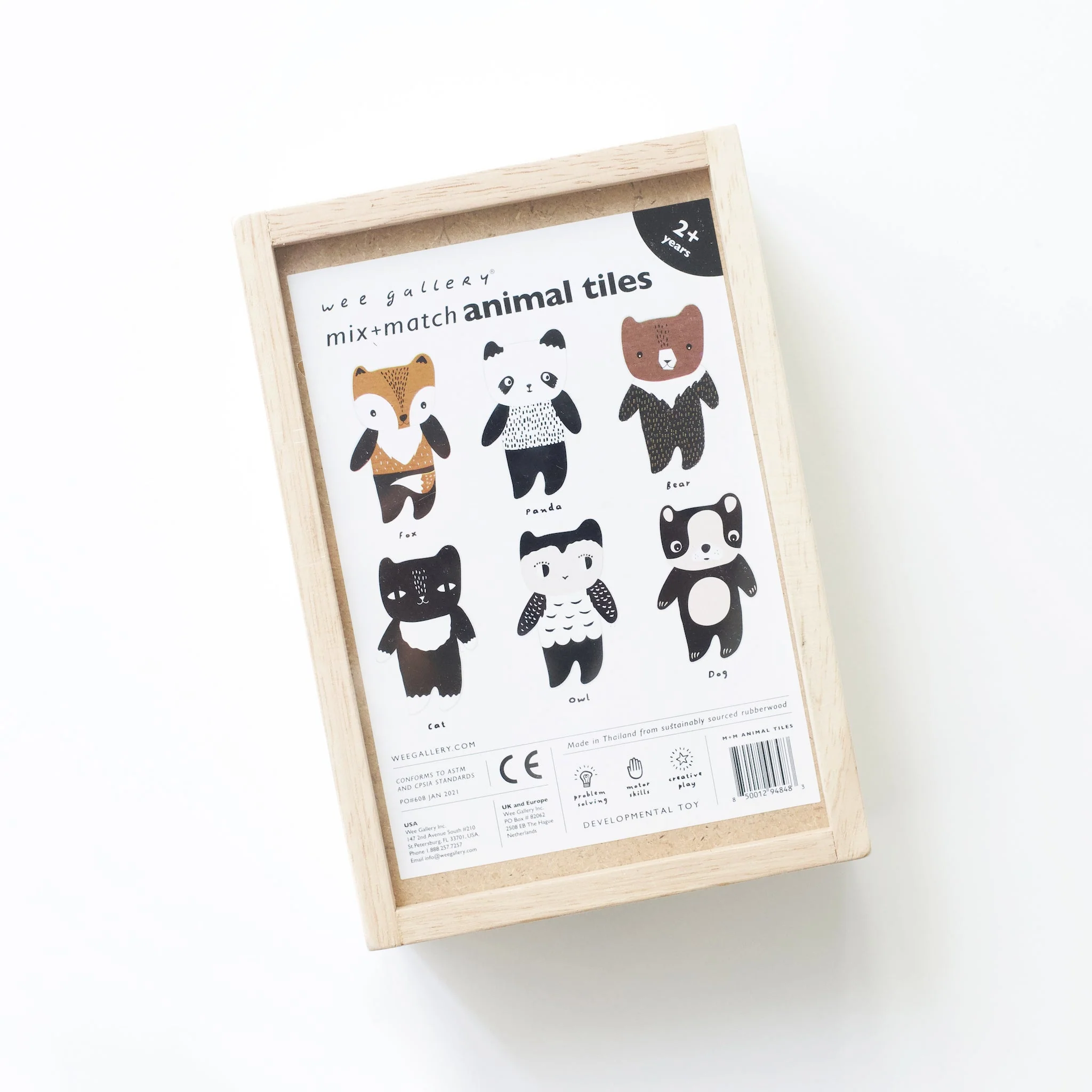 Wee Gallery Mix & Match Animal Tiles - Image 12