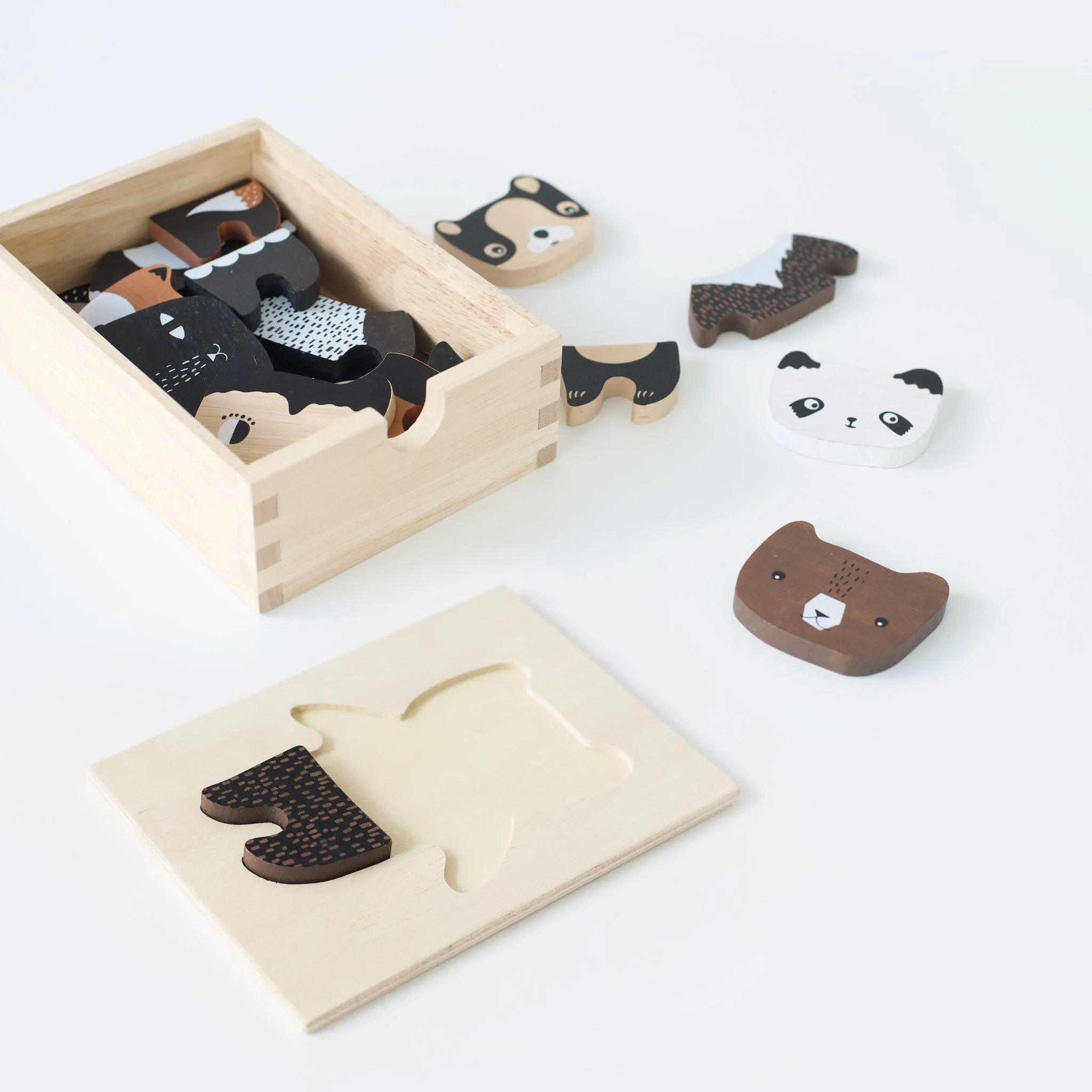 Wee Gallery Mix & Match Animal Tiles - Image 3