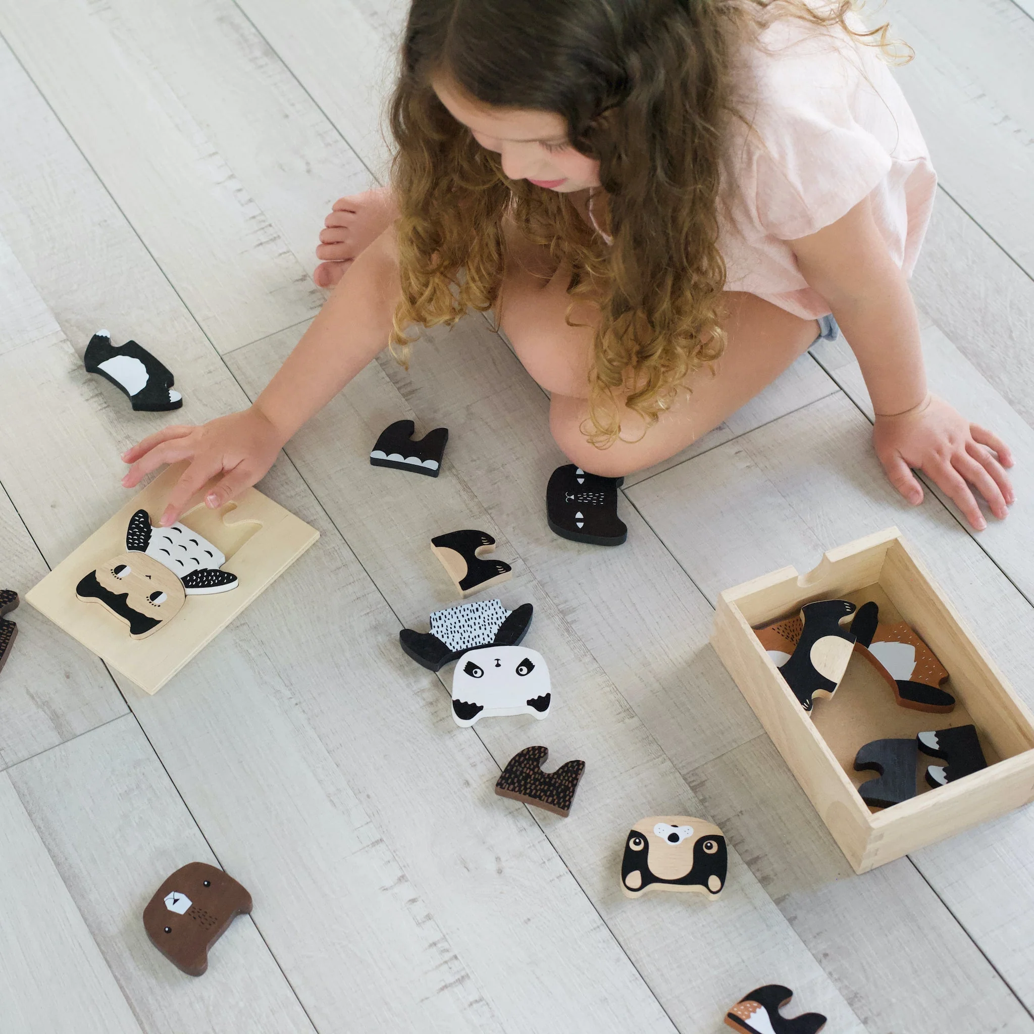 Wee Gallery Mix & Match Animal Tiles - Image 4