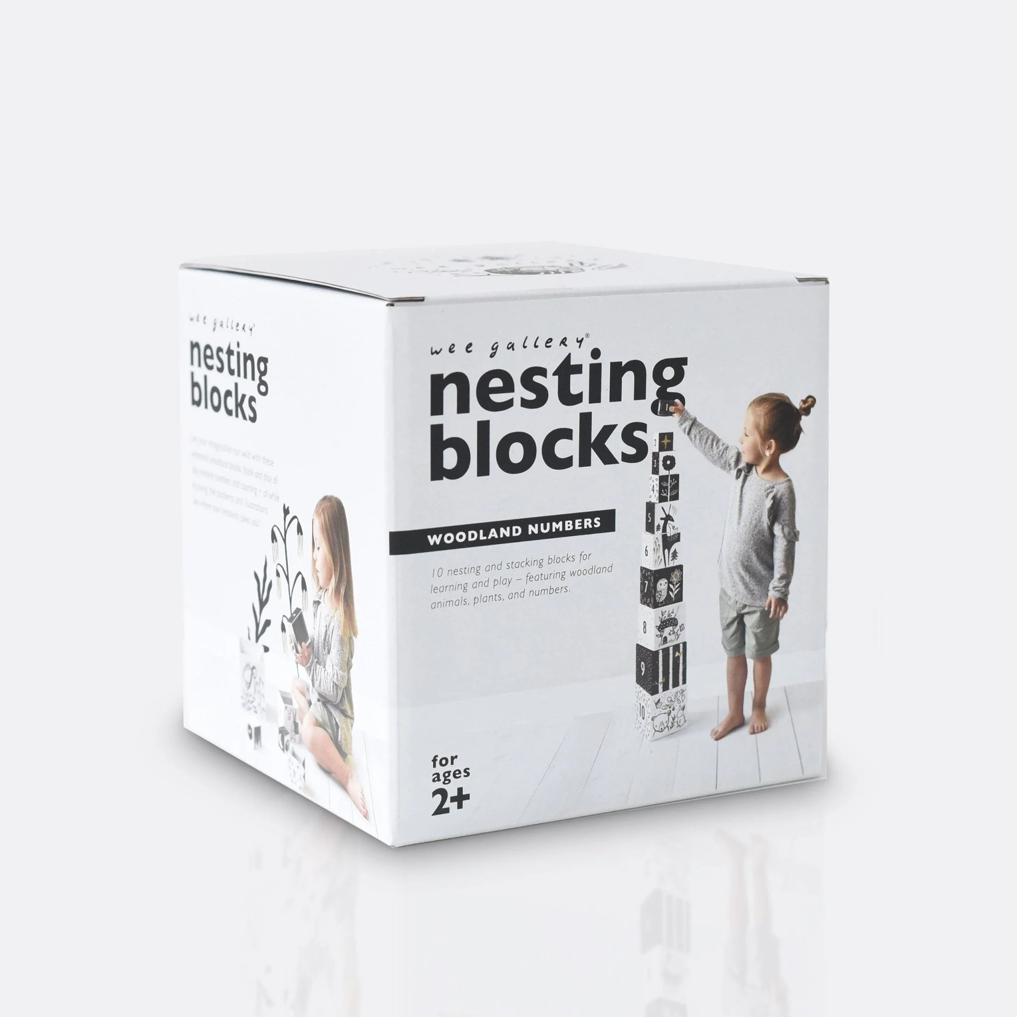 Wee Gallery Nesting Blocks - Woodland Numbers - Image 3
