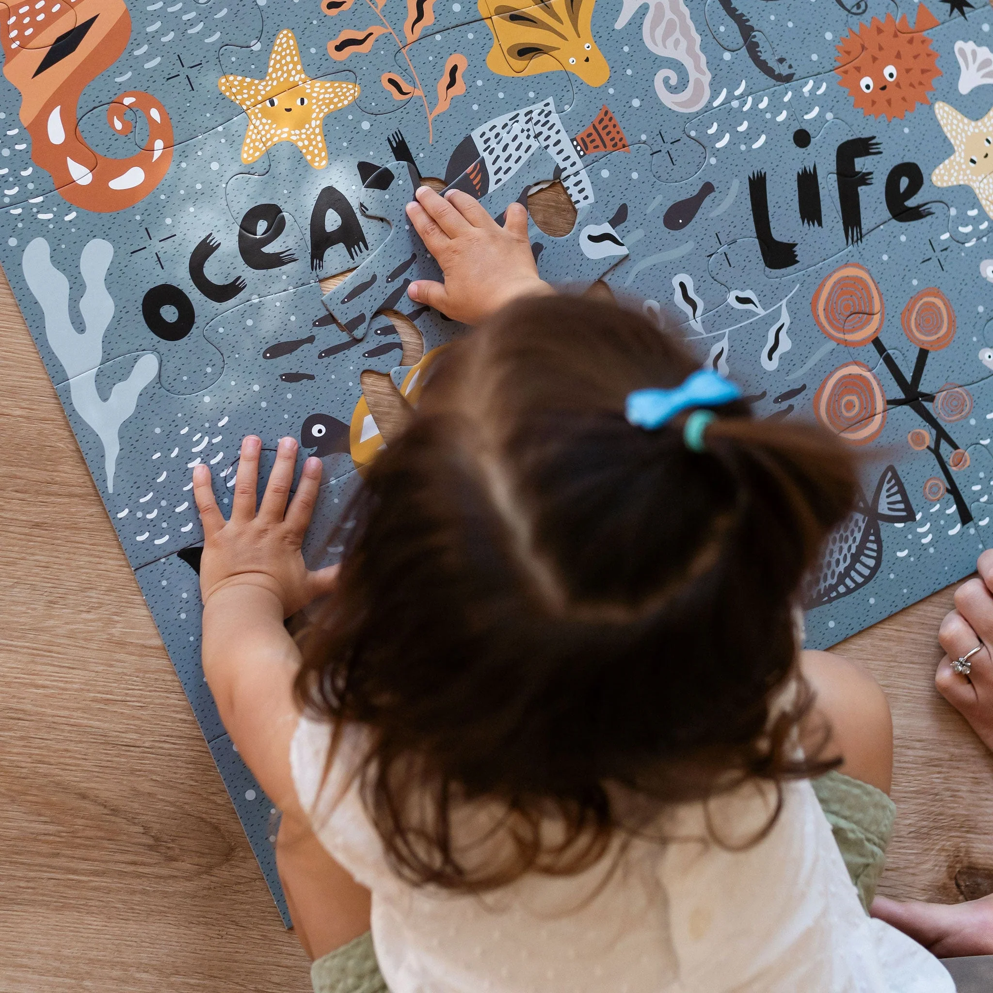 Wee Gallery Ocean Life Floor Puzzle - Image 4