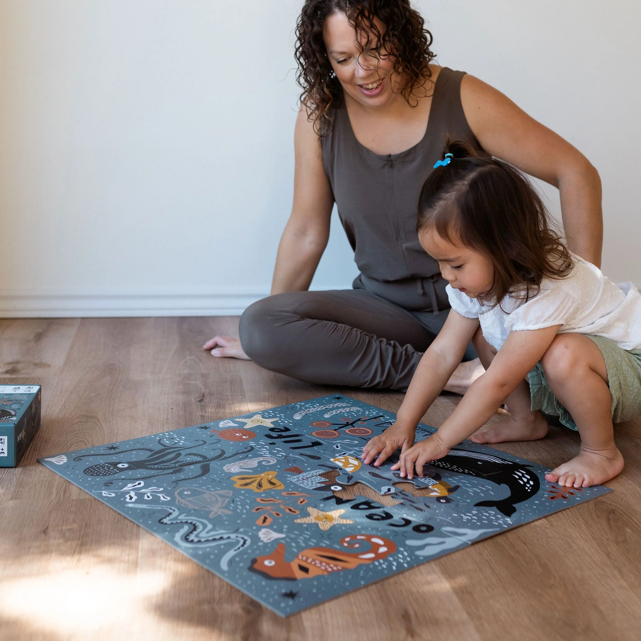 Wee Gallery Ocean Life Floor Puzzle - Image 5