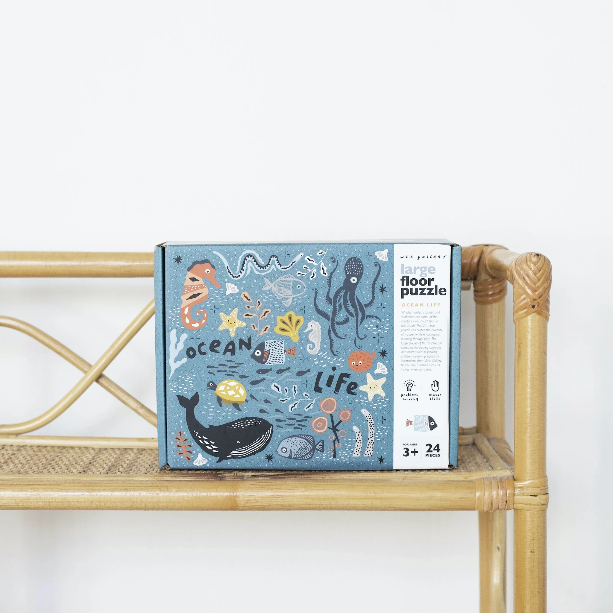 Wee Gallery Ocean Life Floor Puzzle - Image 7