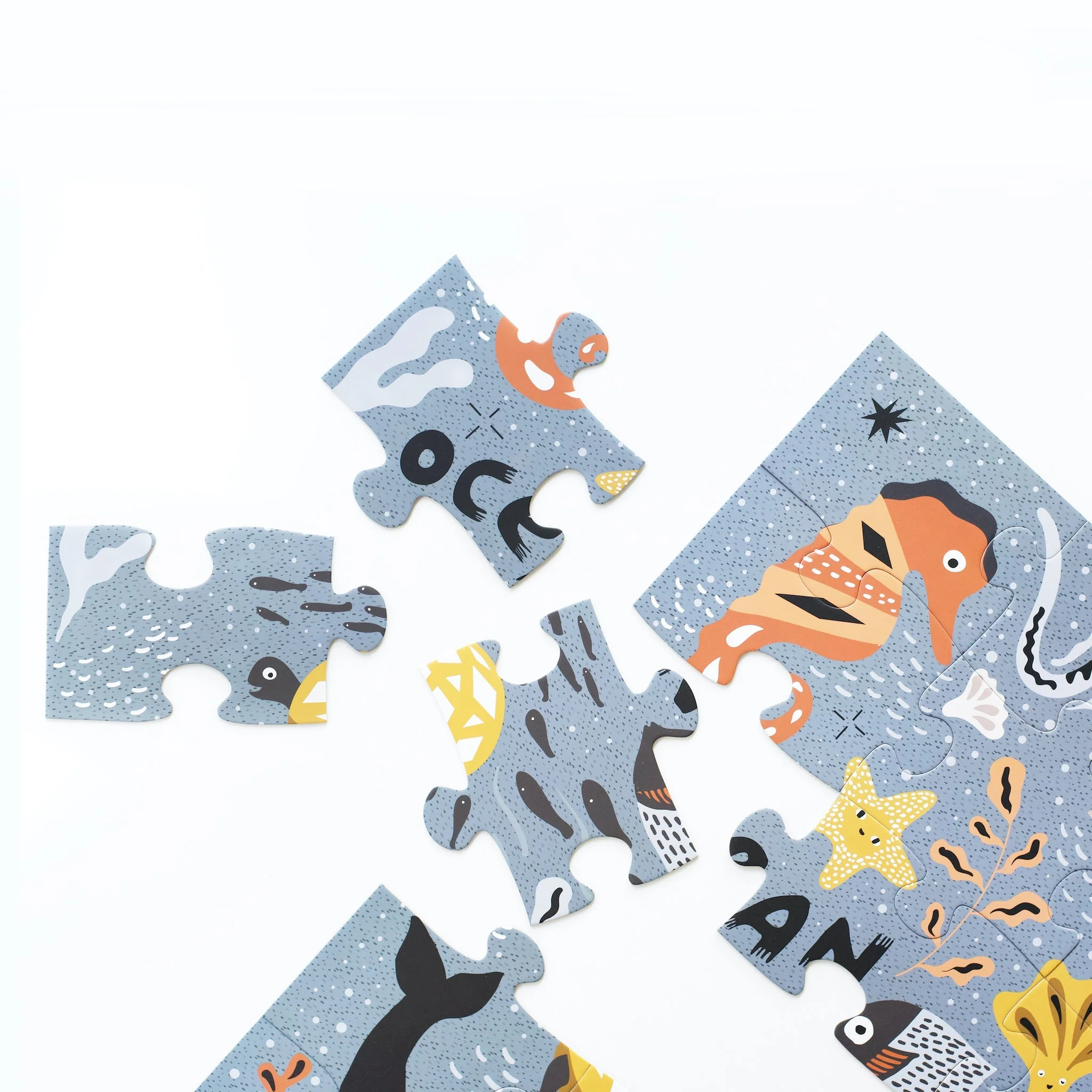 Wee Gallery Ocean Life Floor Puzzle - Image 8
