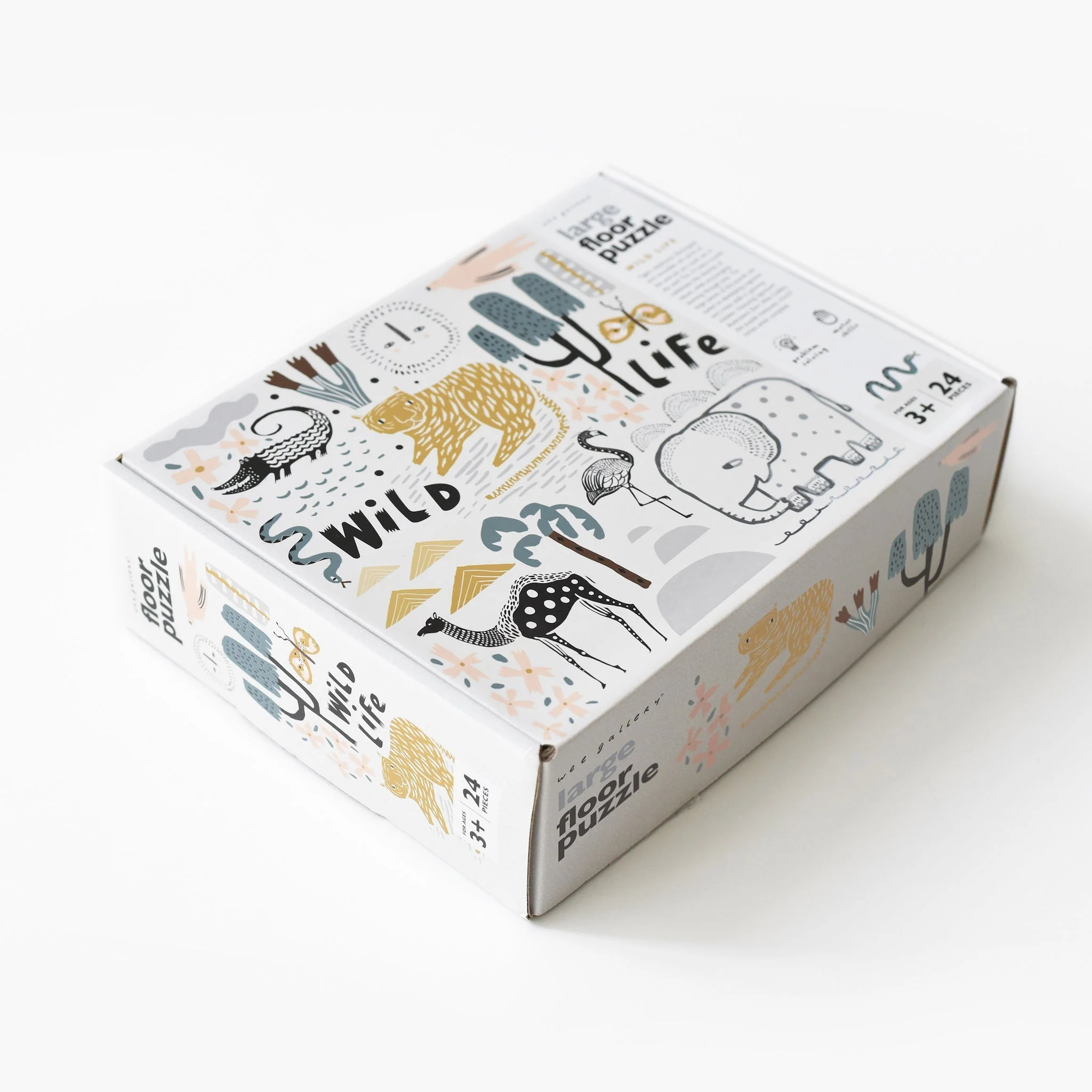 Wee Gallery Wild Life Floor Puzzle - Image 7