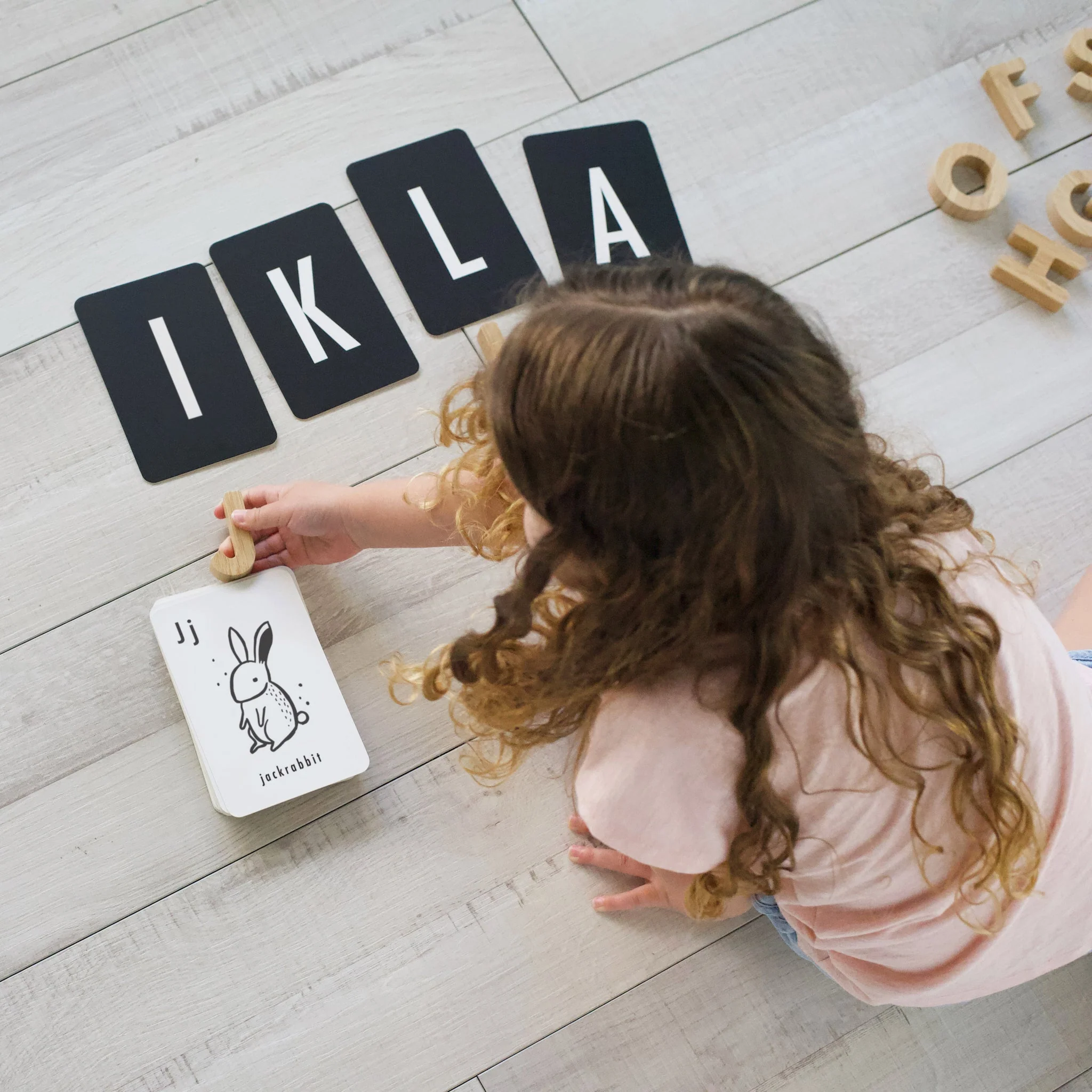 Wee Gallery Woodland Alphabet Cards - Image 2