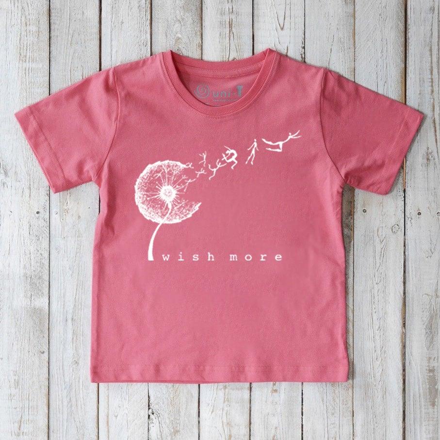Uni-T "Wish More" Dandelion T-Shirt for Kids - Image 2