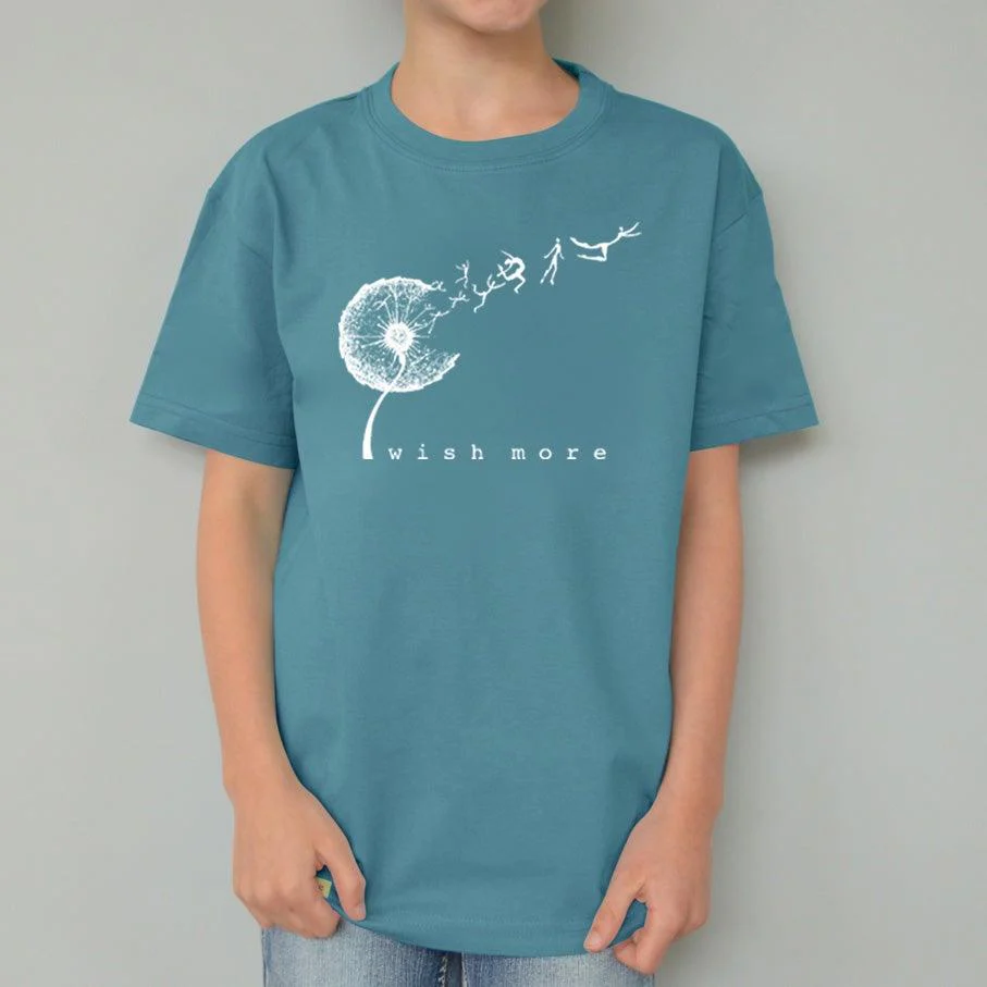 Uni-T "Wish More" Dandelion T-Shirt for Kids - Image 7