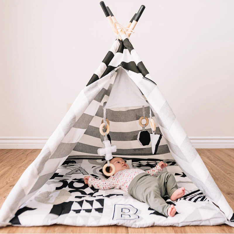 Wonder and Wise ABC Baby Activity Teepee - Image 6