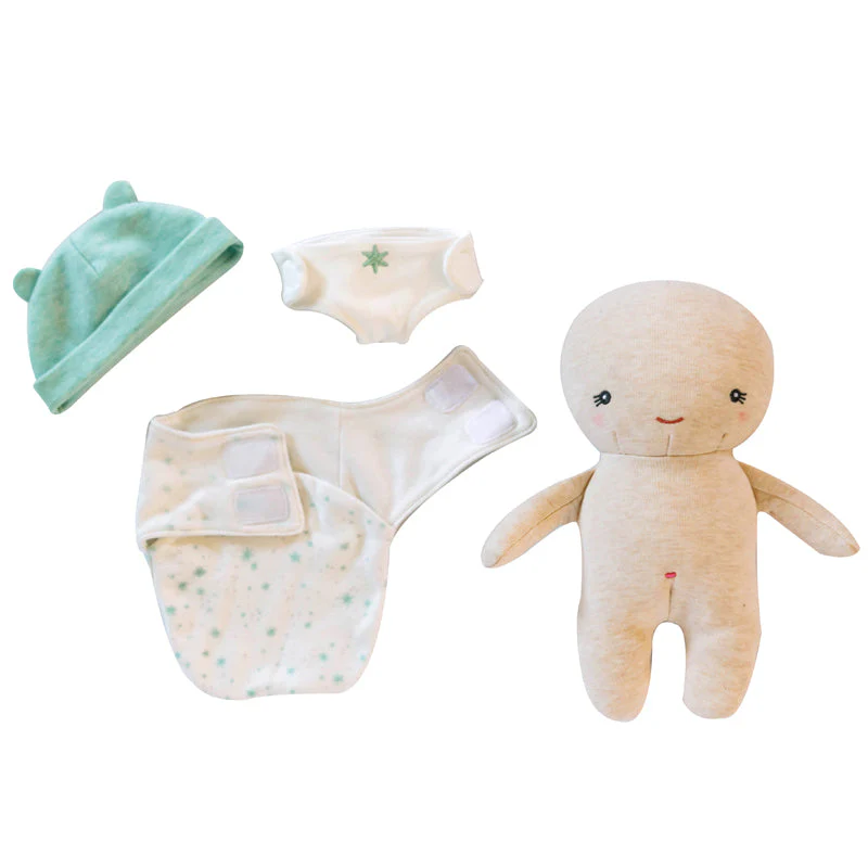 Wonder and Wise Bundle Baby Doll Bean - Image 3