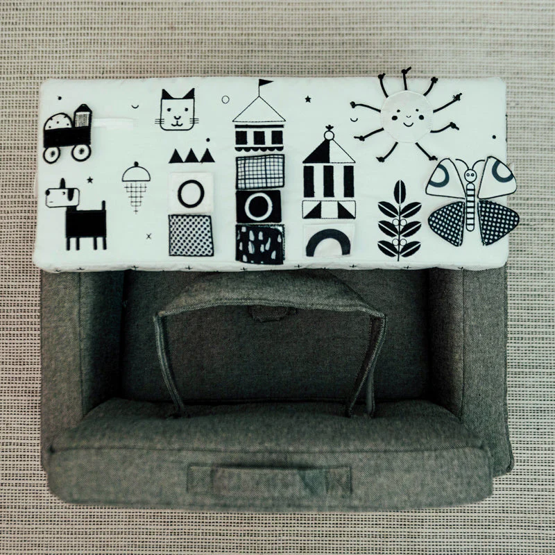 Wonder and Wise Happy Days Square Chair - Image 3
