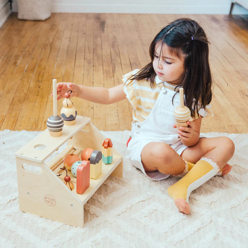 Wonder and Wise Little Dipper Ice Cream Play Set - Image 4