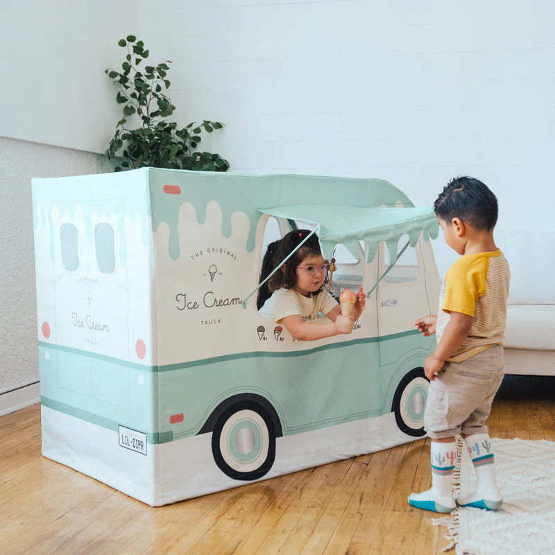 Wonder and Wise Little Dipper Ice Cream Truck Playhome - Image 3