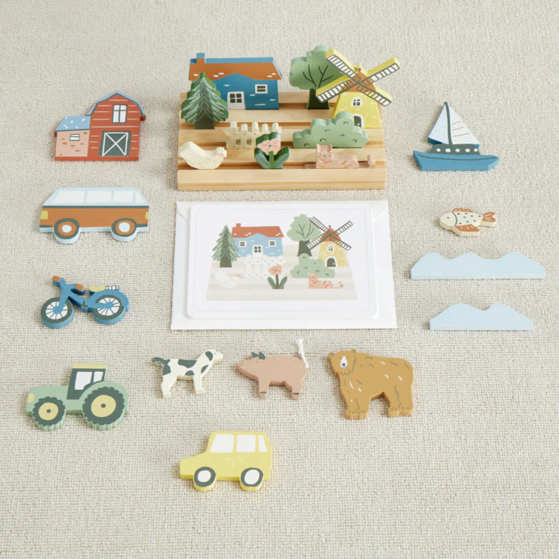Wonder and Wise My Town Picture Matching Game - Image 2