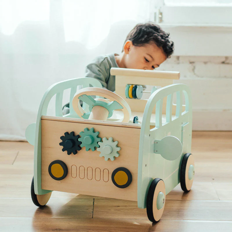 Wonder and Wise Ride & Stride Push Toy & Scooter - Image 3
