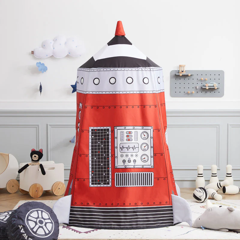 Wonder and Wise Rocket Pop-up Playhome - Image 4