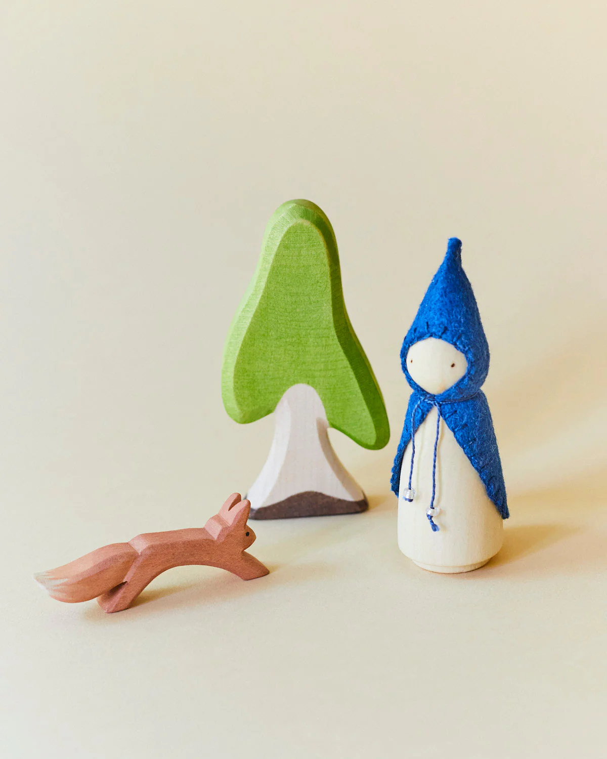 Wonderheart Blue Wooden Gnome - Image 10
