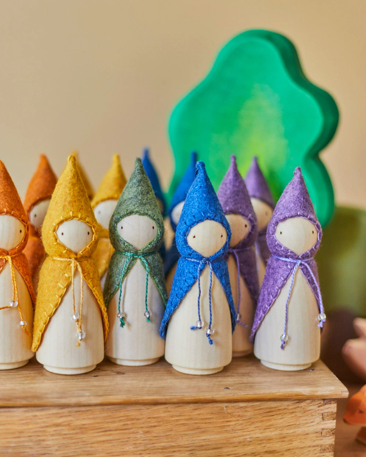Wonderheart Blue Wooden Gnome - Image 22