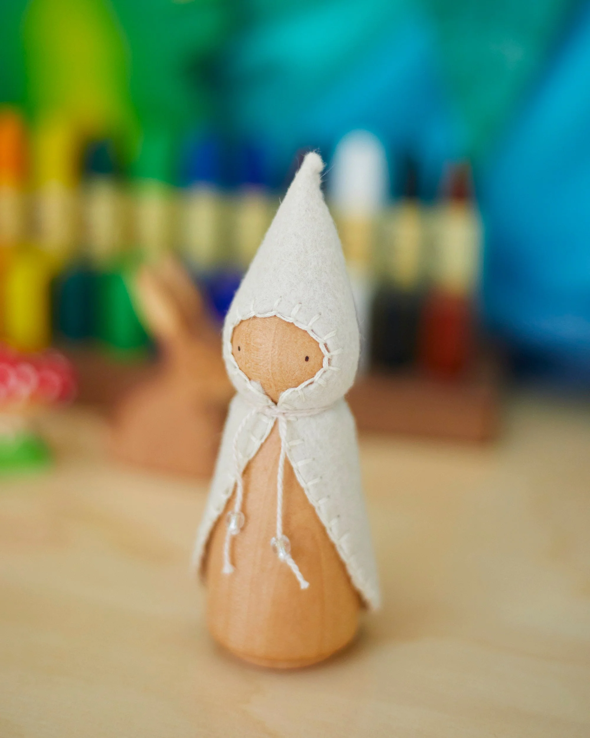 Wonderheart Colors of the Week Wooden Gnome Set - Image 5