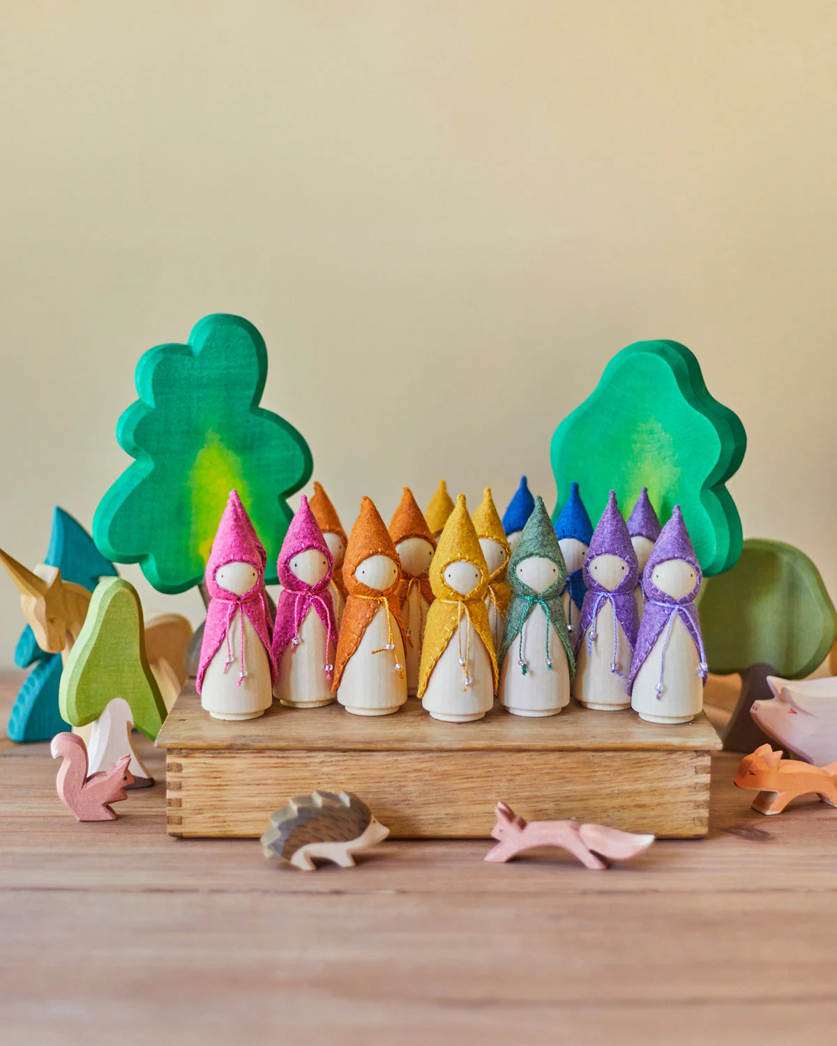 Wonderheart Green Wooden Gnome - Image 18