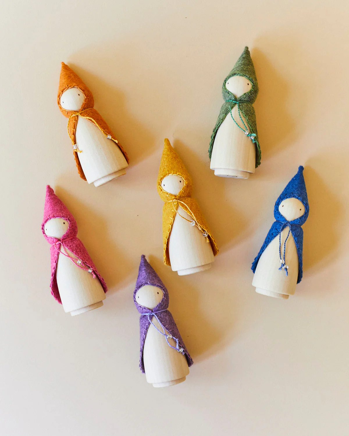 Wonderheart Green Wooden Gnome - Image 7