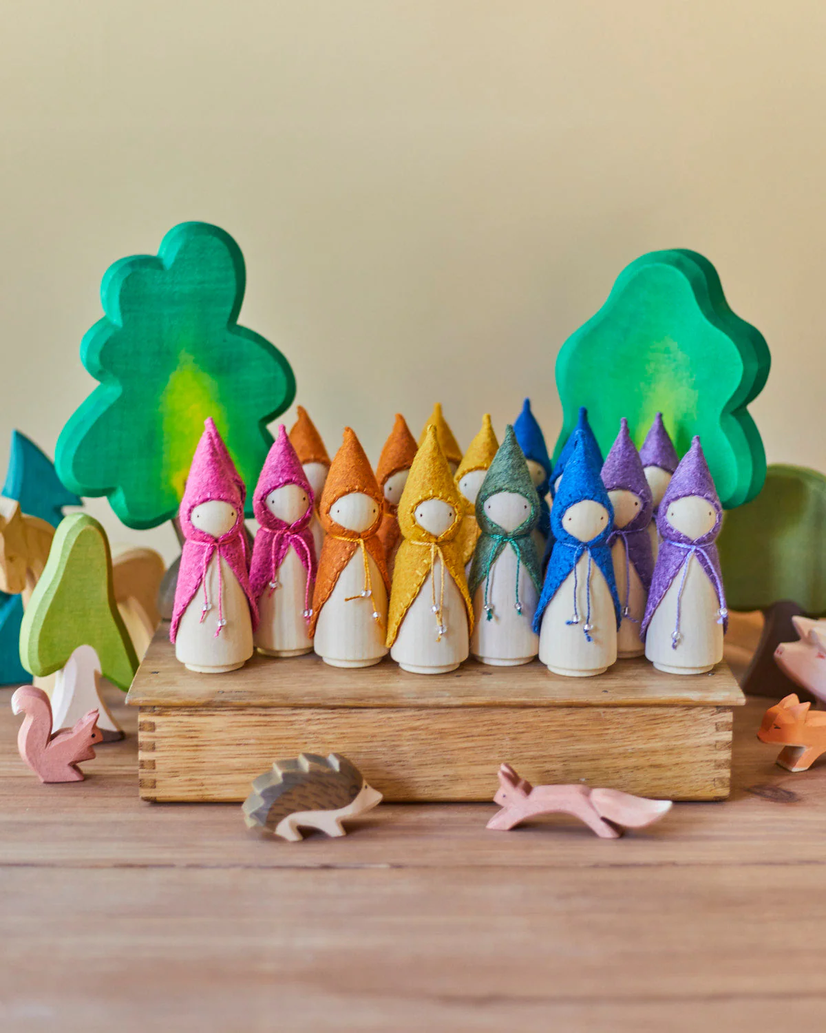 Wonderheart Pink Wooden Gnome - Image 21