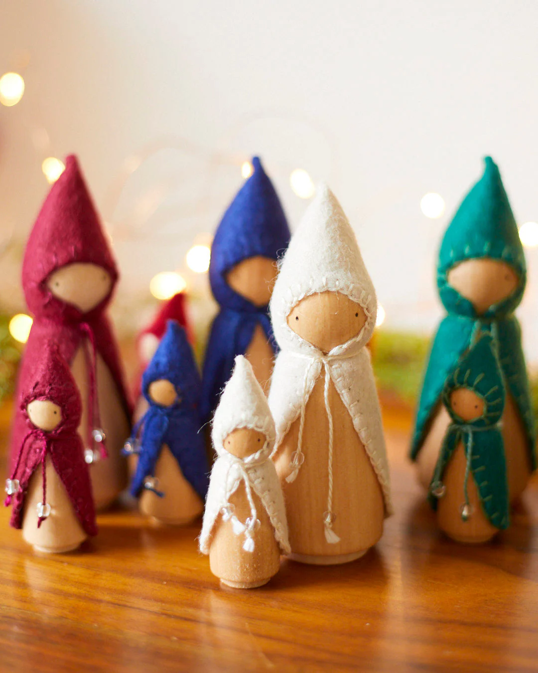 Wonderheart White Wooden Gnome - Image 8