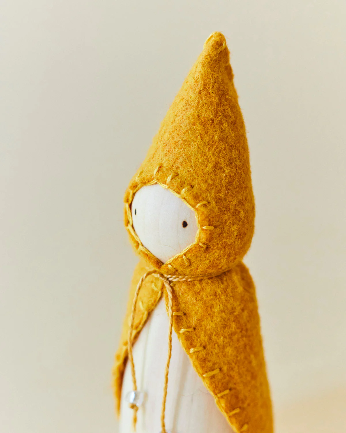 Wonderheart Yellow Wooden Gnome - Image 2